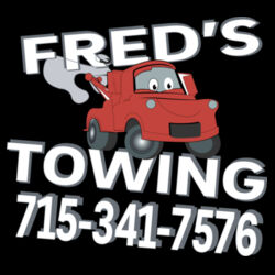 Fred's Towing - Fitted CVC V Design