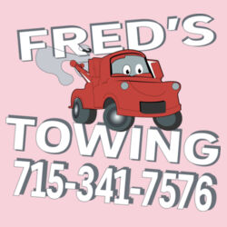 Fred's Towing - Heavy Blend Crewneck Sweatshirt Design